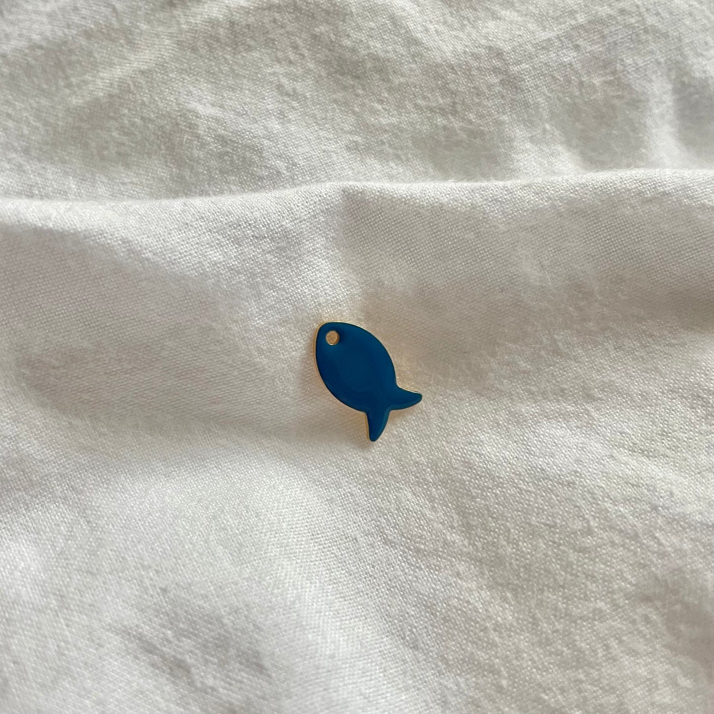 Charm: Blauw visje