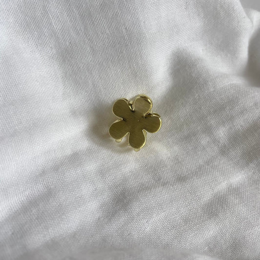 Mini flower clip - gold
