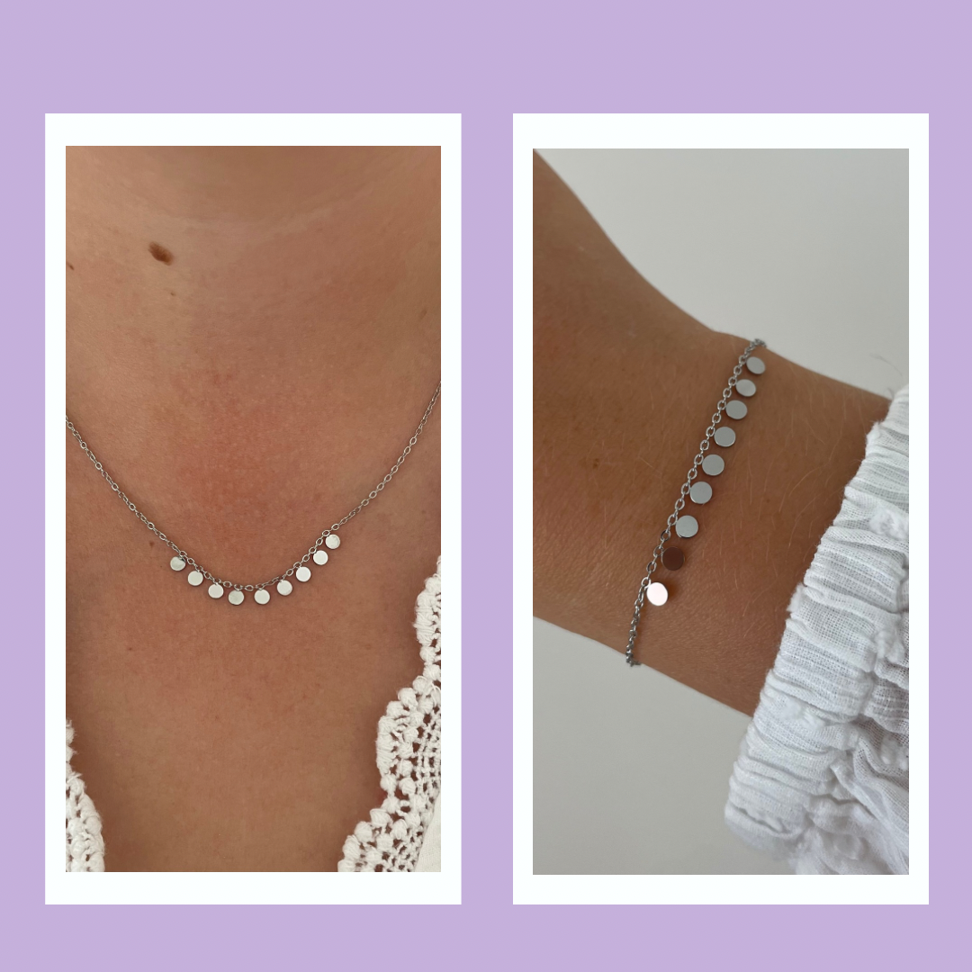Silver coins set