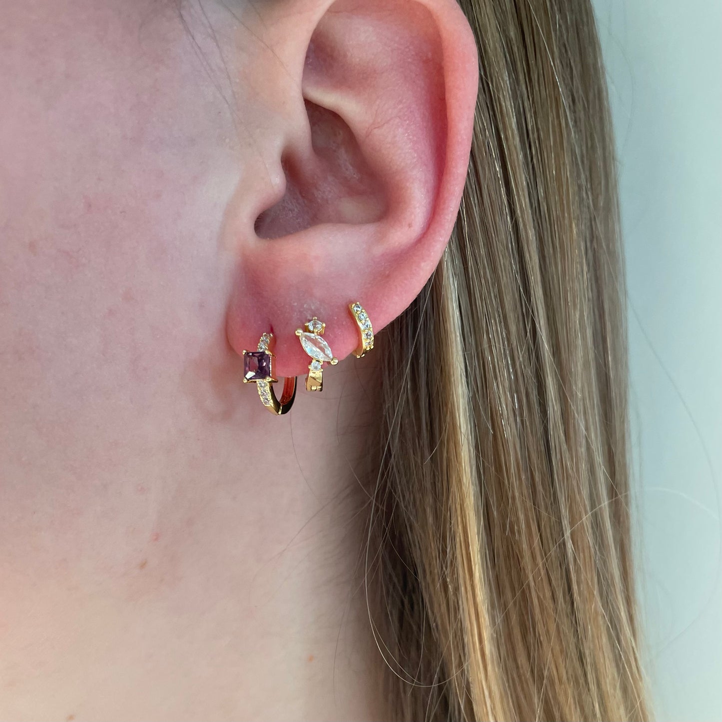 Purple Lina earrings