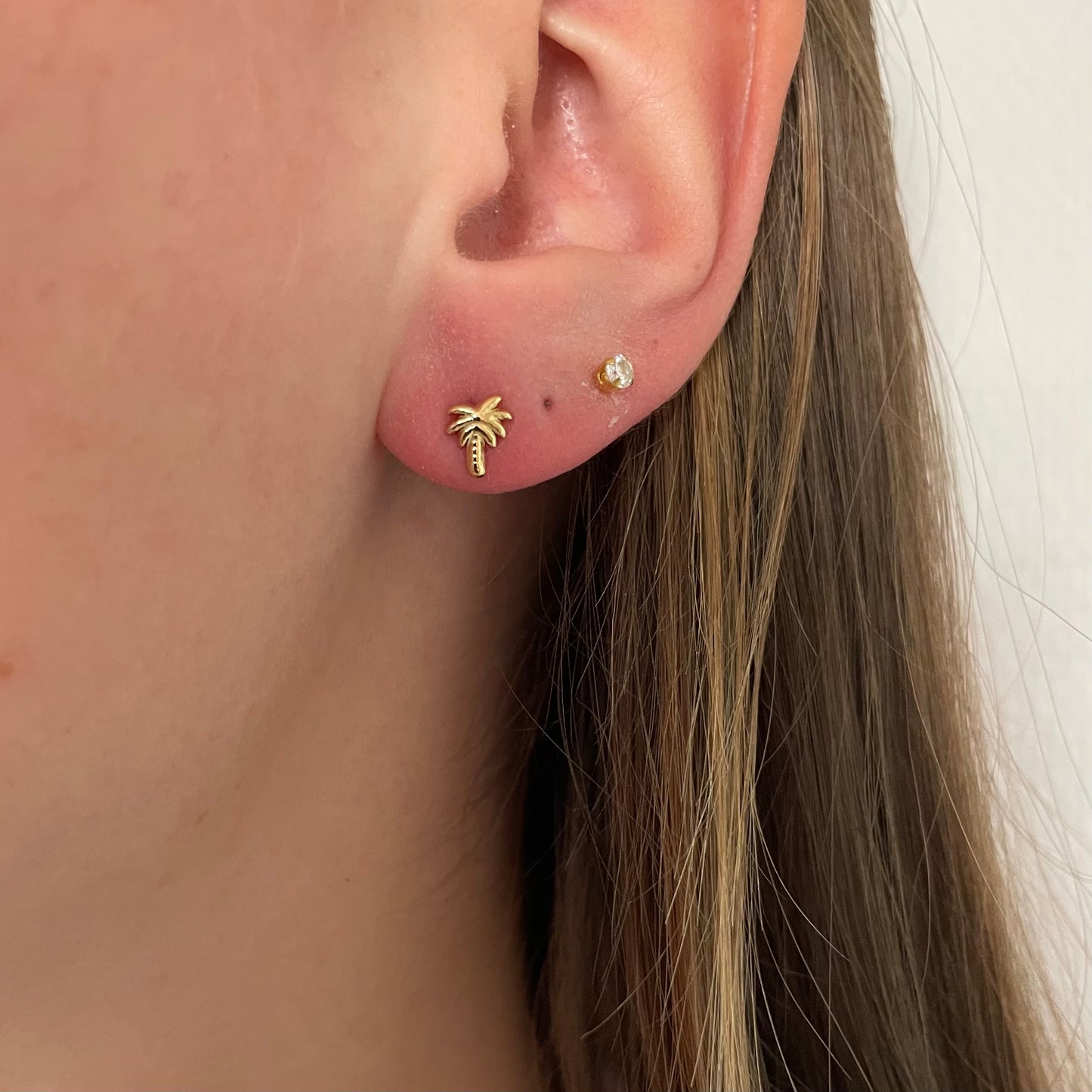 Palma earstuds- gold