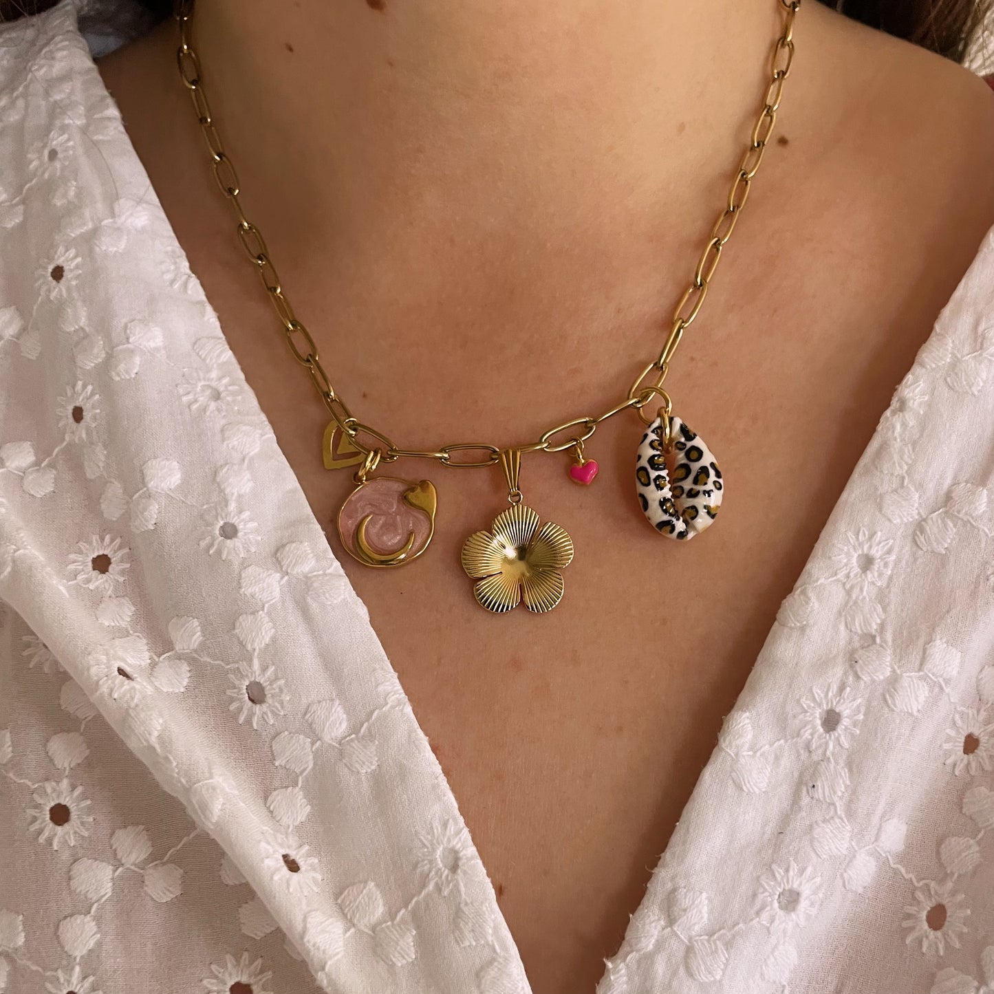 Noa-Lou charm necklace