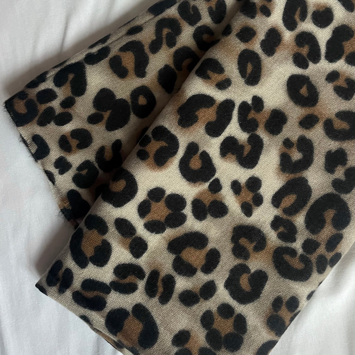Leopard scarf