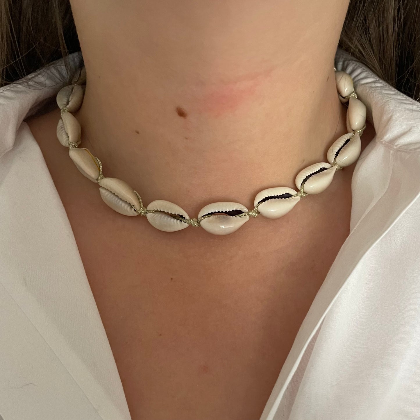 Bohemian shell necklace