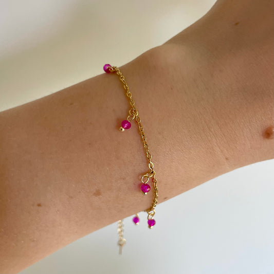 Fuchsia ida bracelet
