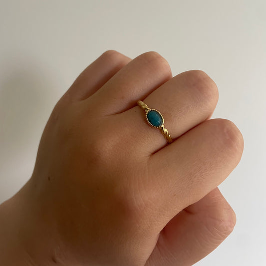 Blue minou ring