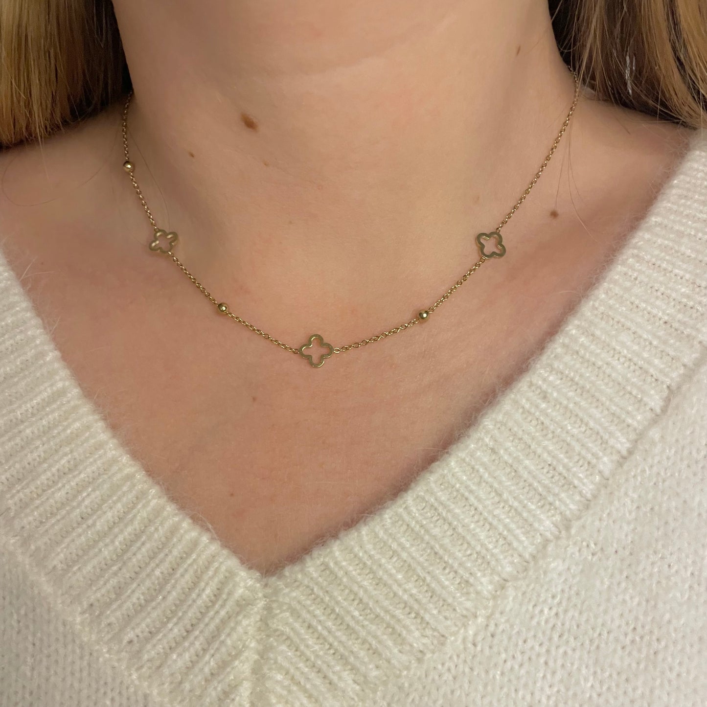 Clover necklace