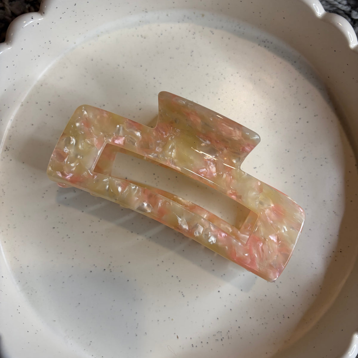 Pink hairclip