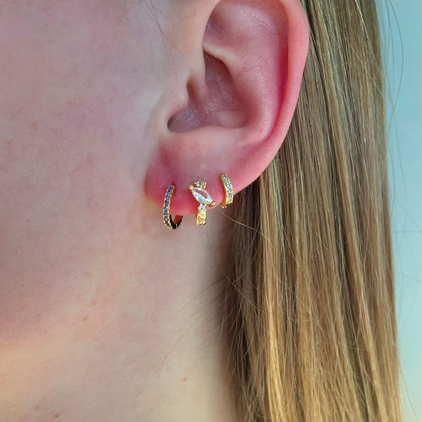 Purple Mila earrings