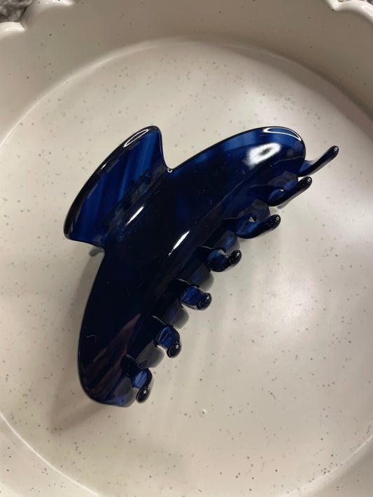 Navy blue hairclip