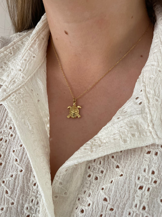 Turtle necklace