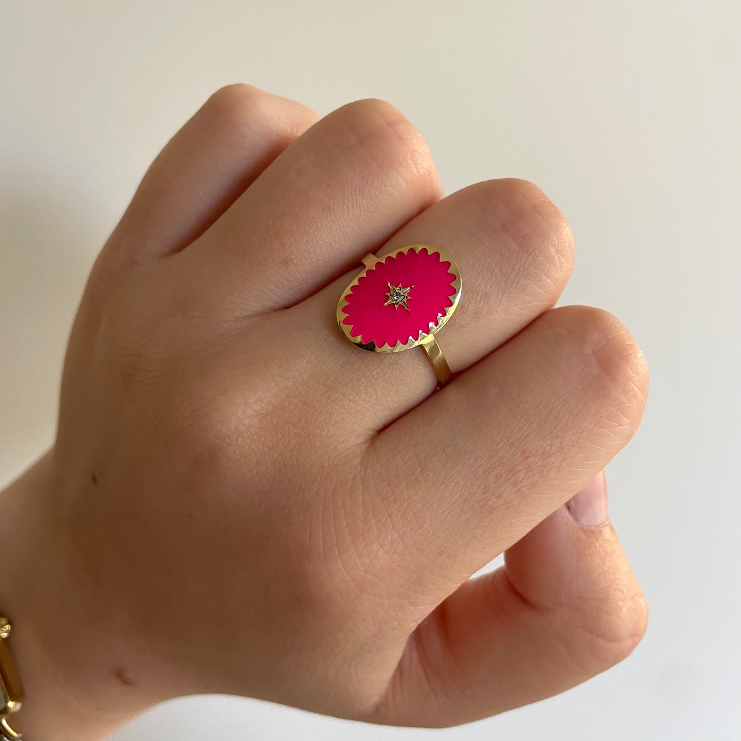 Fuchsia june ring