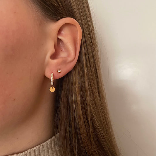 Coin earrings